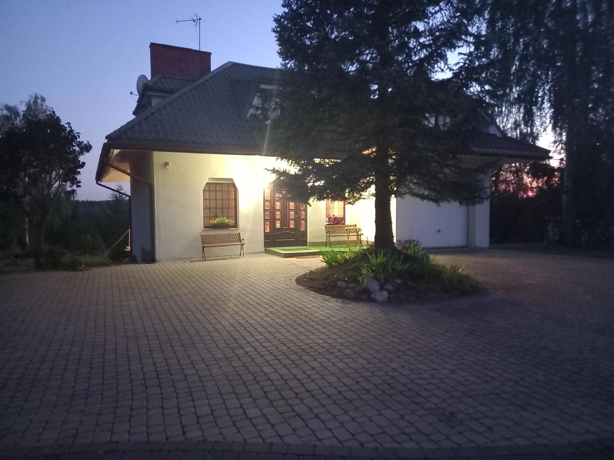Dom Nad Jeziorem Zbiczno Siedlisko Grzmieca Exteriér fotografie