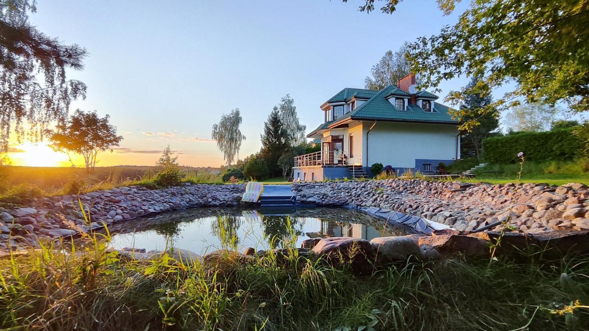 Dom Nad Jeziorem Zbiczno Siedlisko Grzmieca Exteriér fotografie